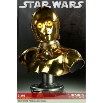 Star Wars C-3PO Life size Bust Special Edition (Battle Damaged Version)